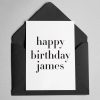 Personalised Birthday Card