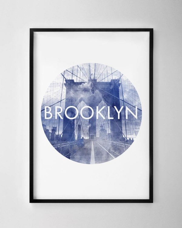 Brooklyn Watercolour Print