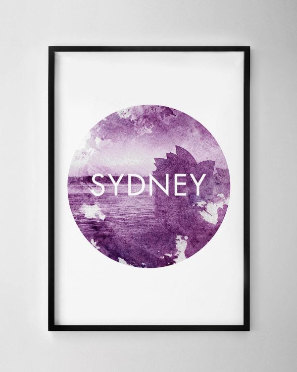 Sydney Watercolour Print