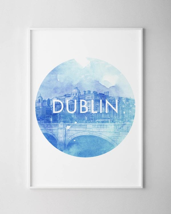 Dublin Watercolour Print