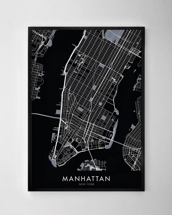 Manhattan Map Print