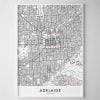 Adelaide Map Print