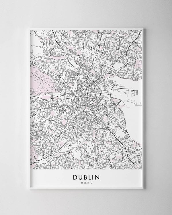 Dublin Map Print