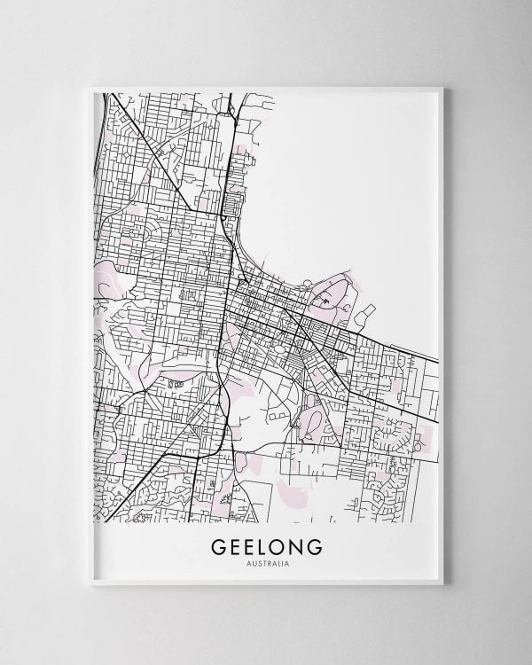 Geelong Map Print