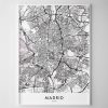 Madrid Map Print