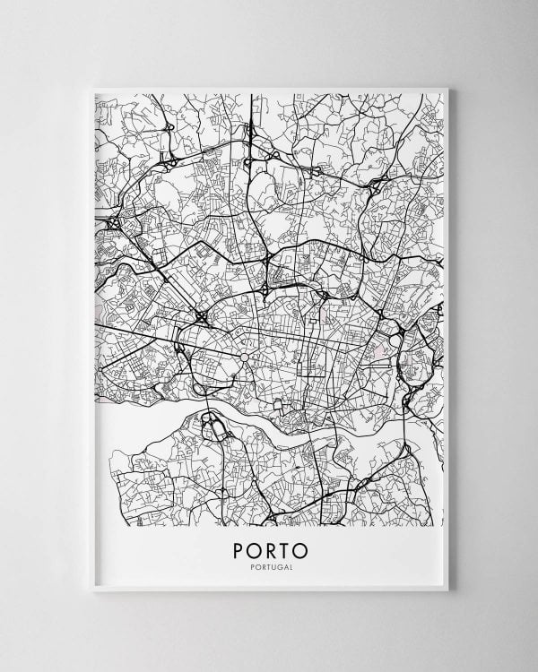 Porto Map Print