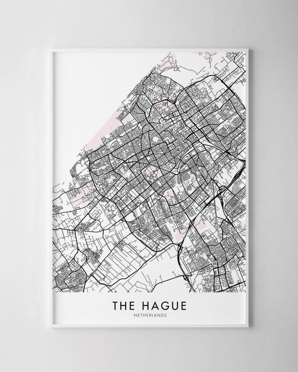 The Hague Map Print