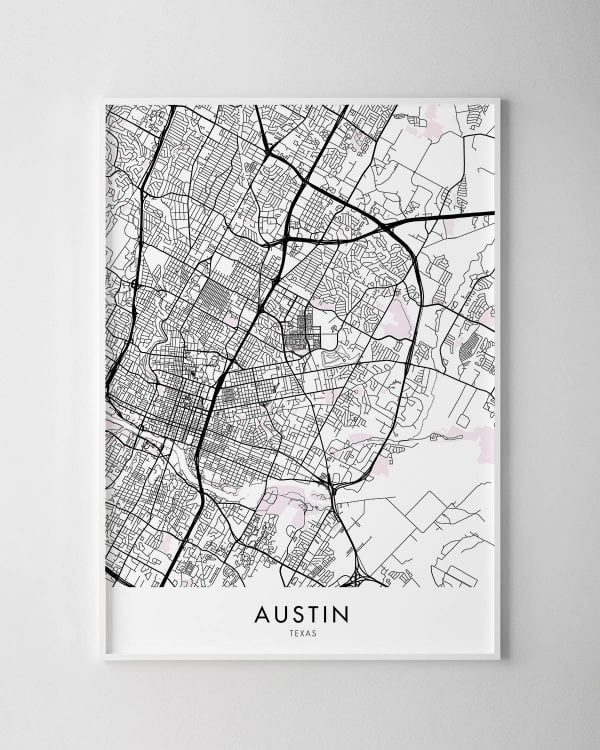 Austin Map Print