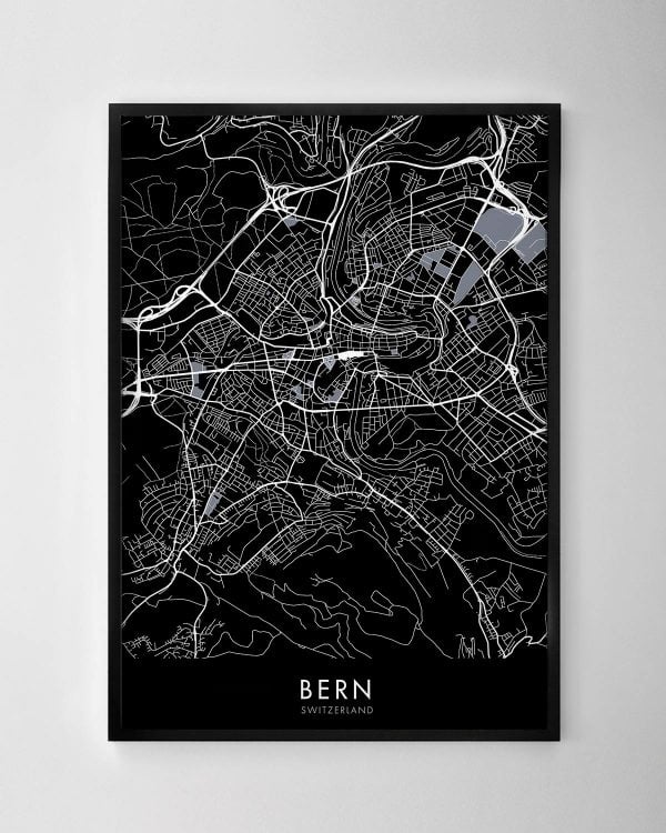 Bern Map Print