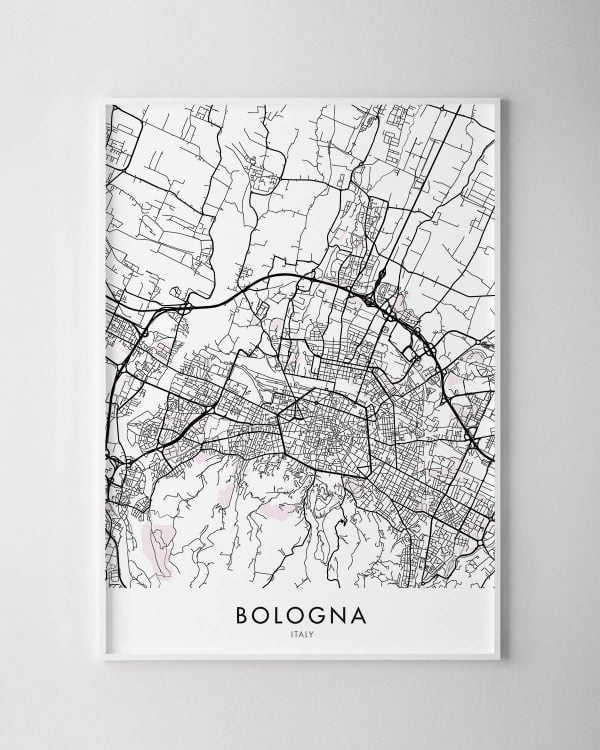 Bologna Map Print