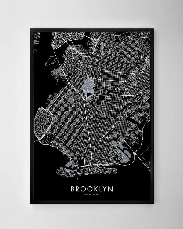 Brooklyn Map Print