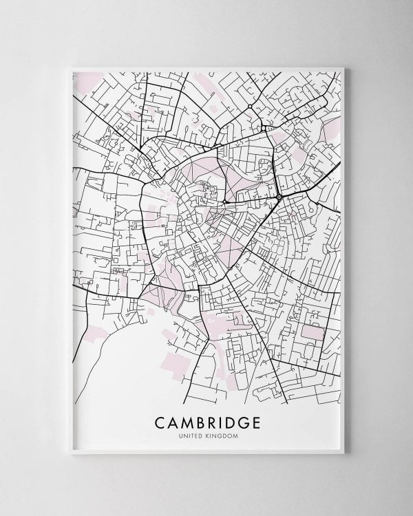 Cambridge Map Print