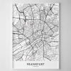 Frankfurt Map Print