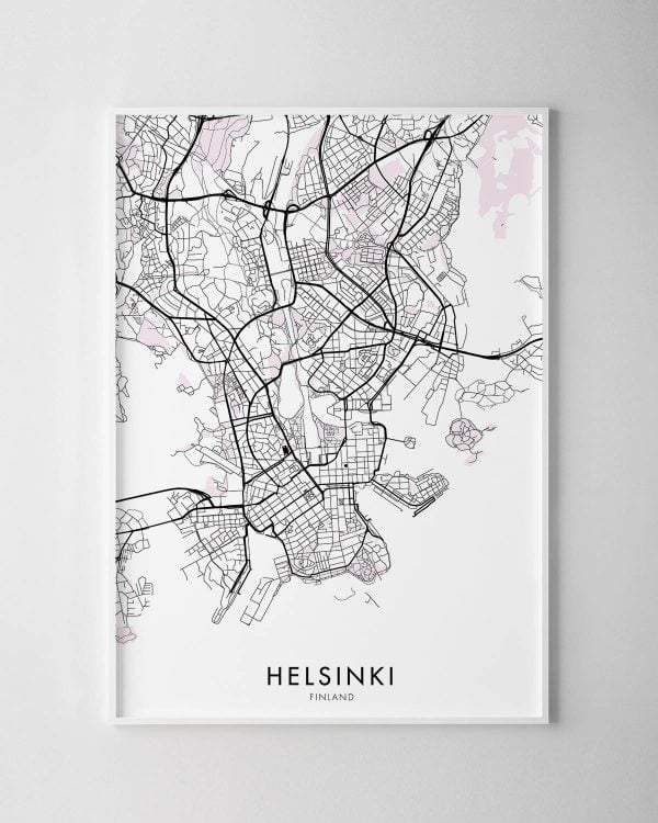 Helsinki Map Print