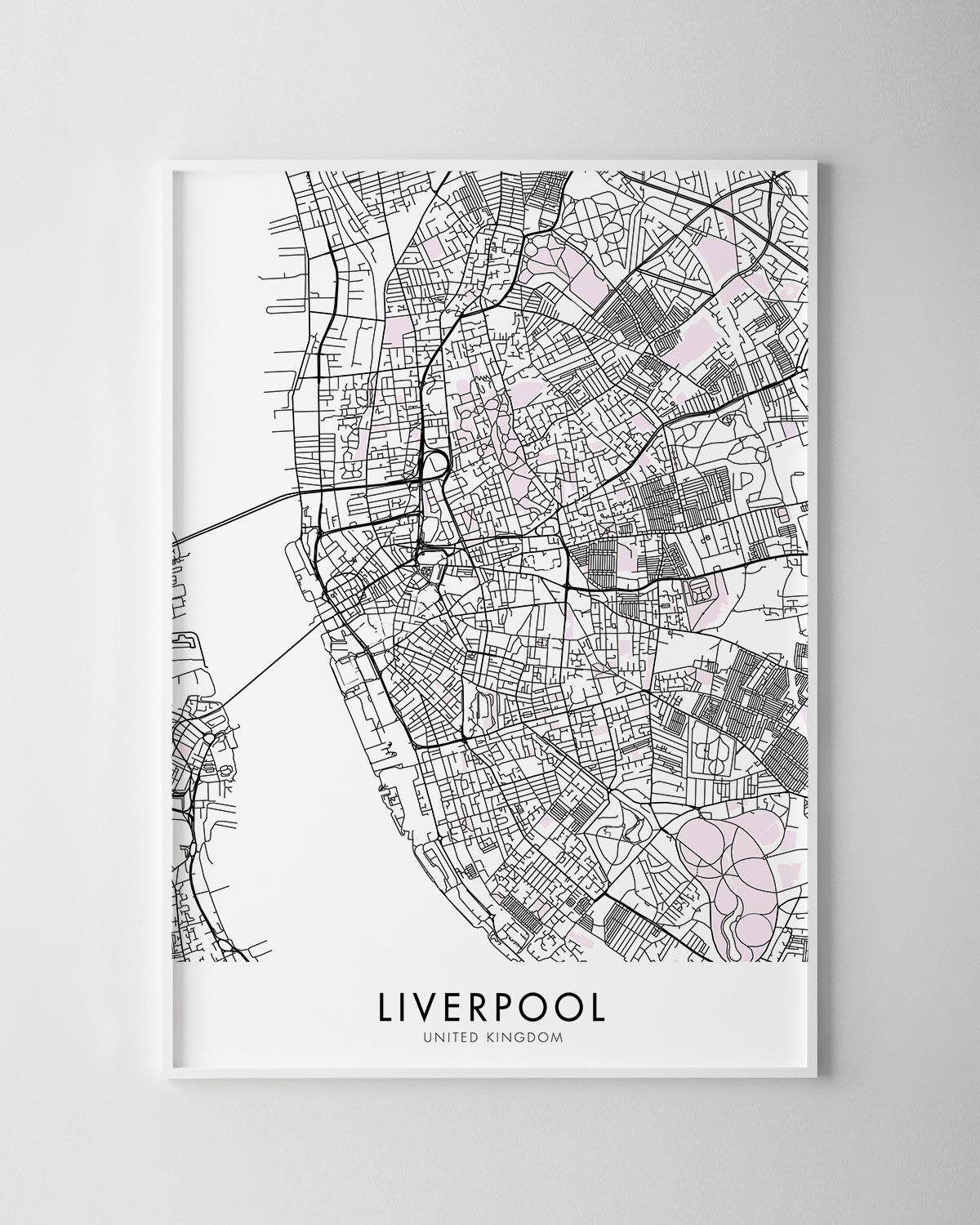 Liverpool Map Print | Chelsea Chelsea