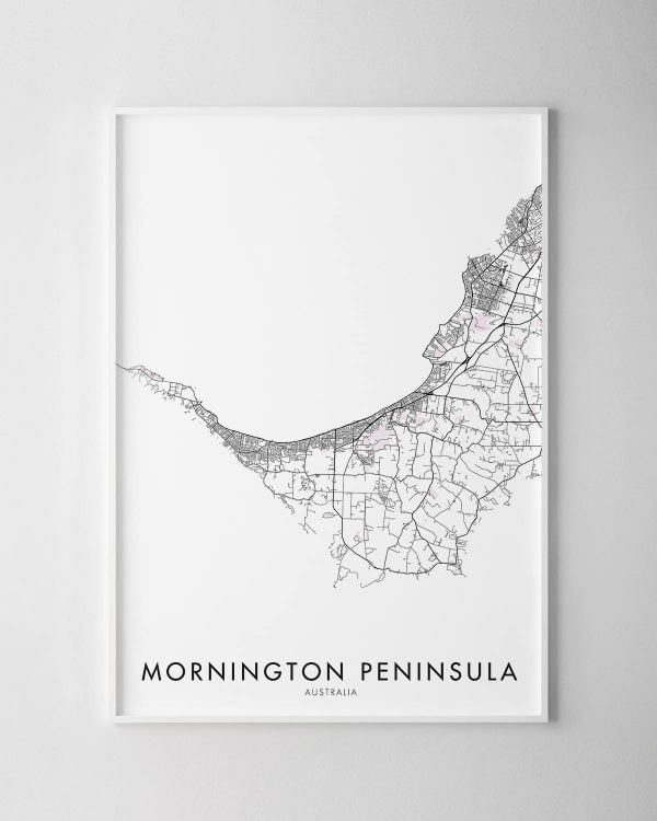 Mornington Peninsula Map Print