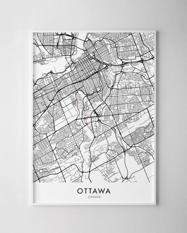 Ottawa Map Print