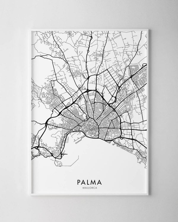 Palma Map Print