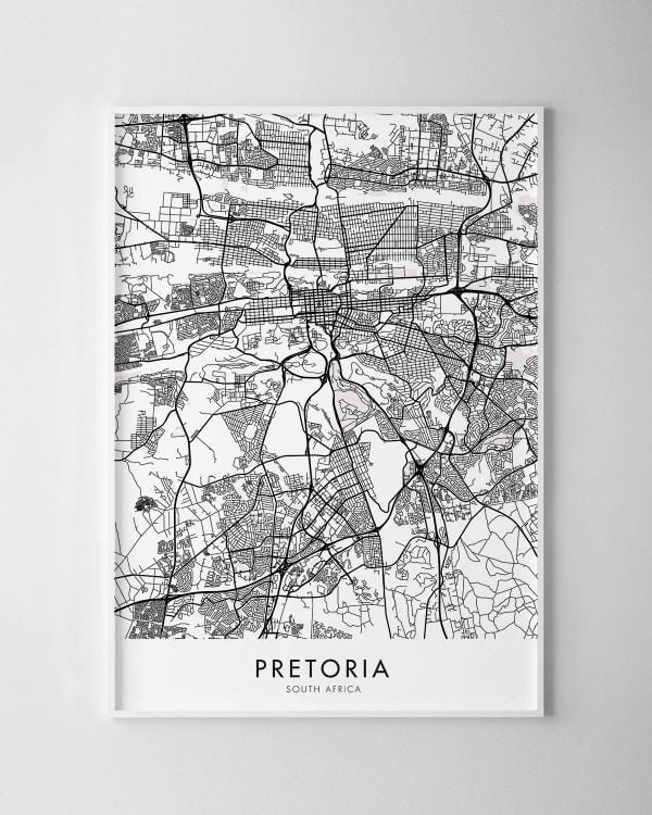 Pretoria Map Print