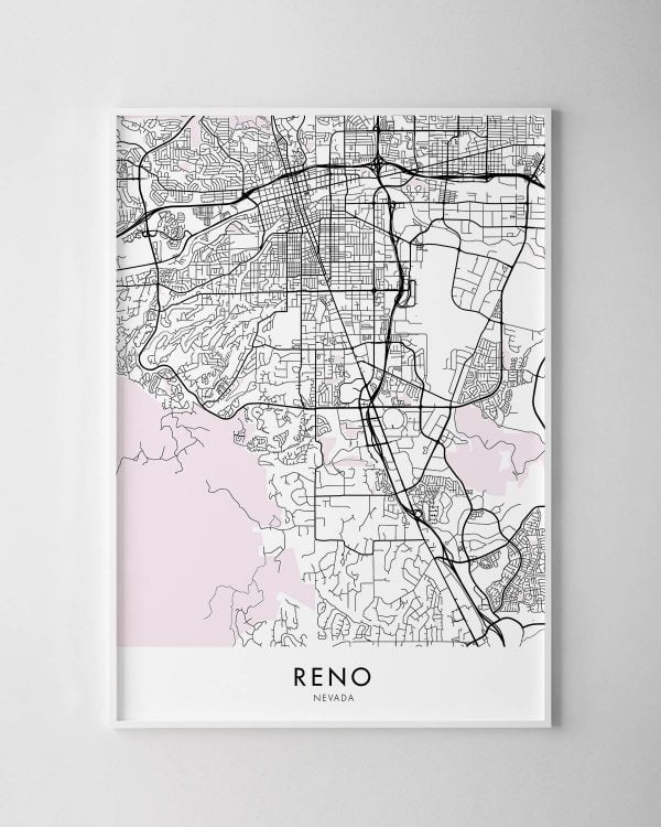 Reno Map Print