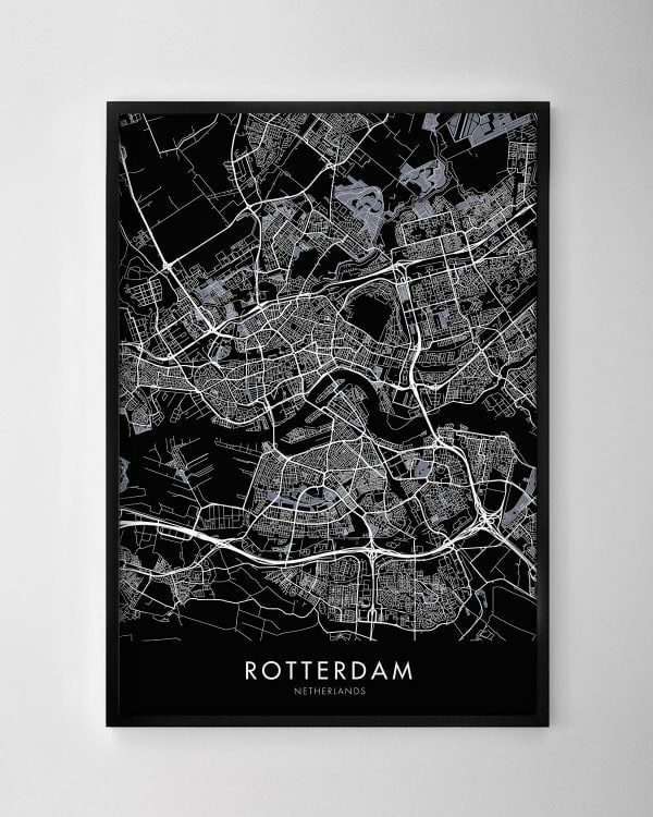 Rotterdam Map Print