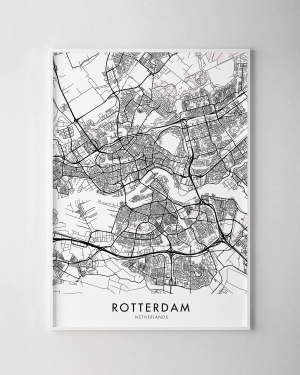 Rotterdam Map Print