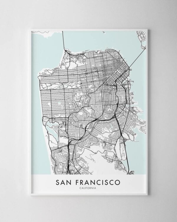 San Francisco Map Print