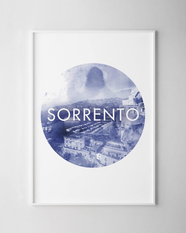 Sorrento Watercolour Print