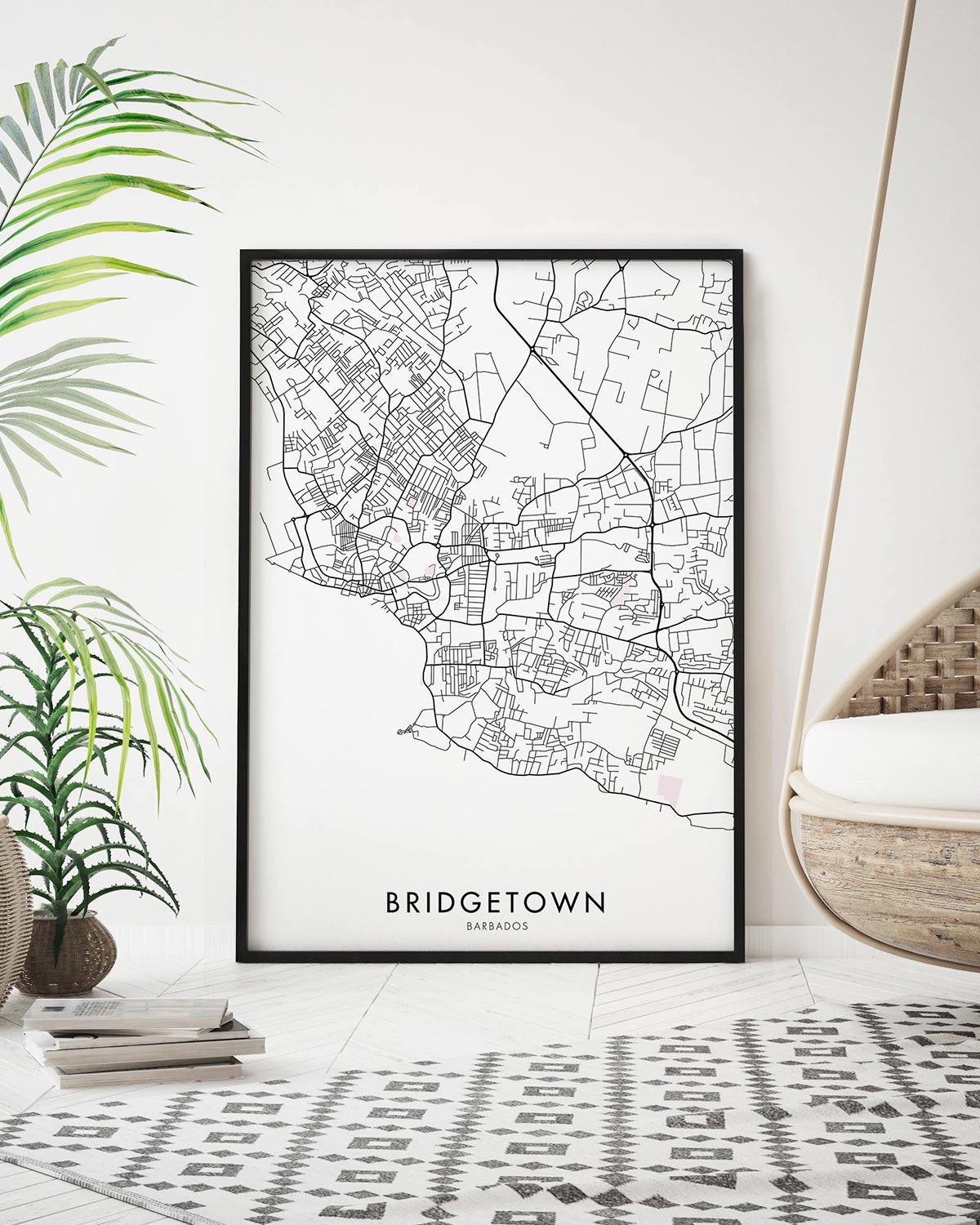 Bridgetown Map Print - Chelsea Chelsea