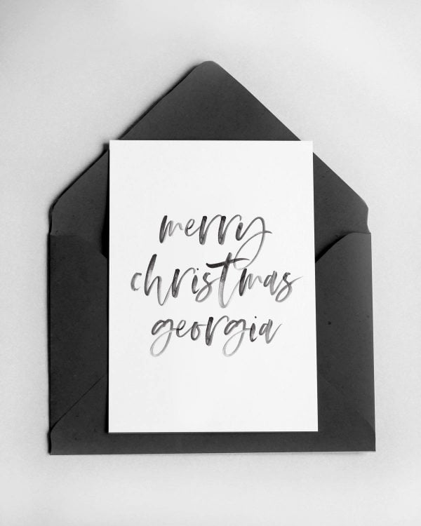 Personalised Christmas Card