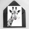 Christmas Card – Giraffe
