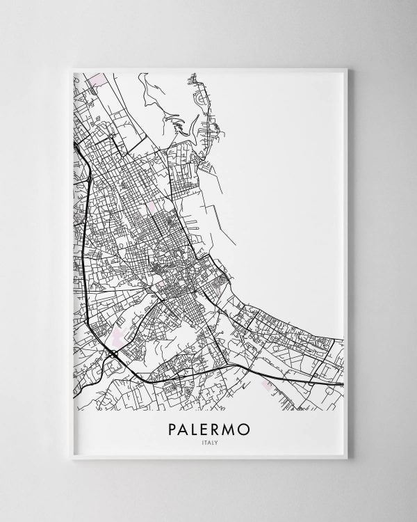 Palermo Map Print