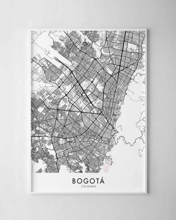 Bogotá Map Print