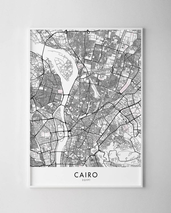 Cairo Map Print