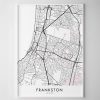 Melbourne – Frankston Map Print