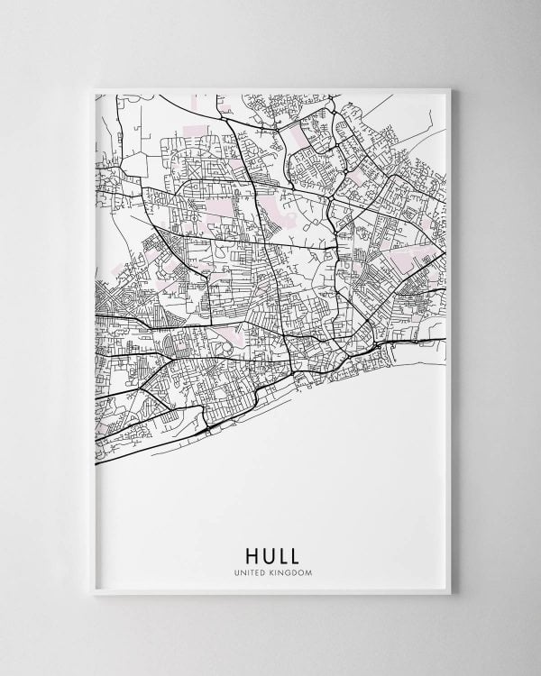 Hull Map Print