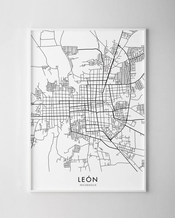 León Map Print