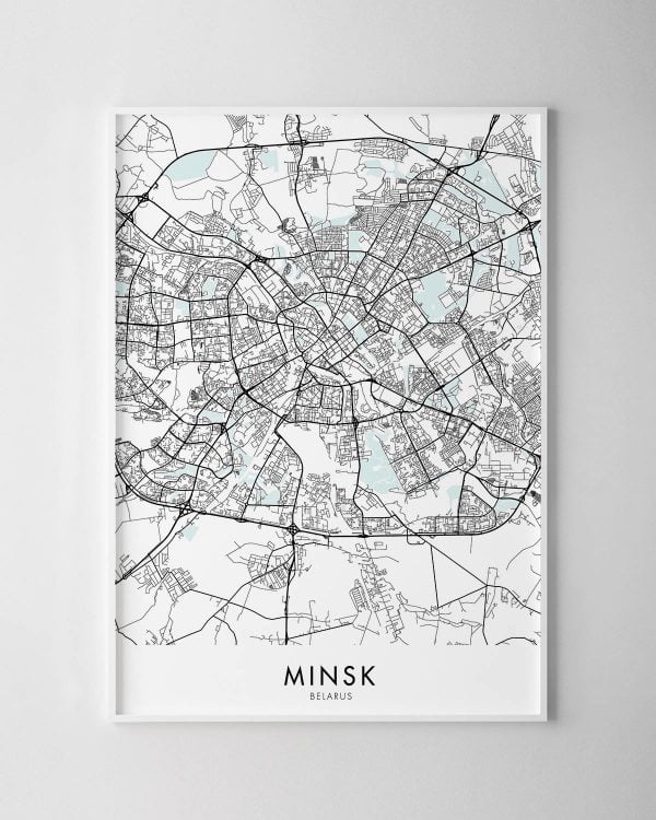 Minsk Map Print