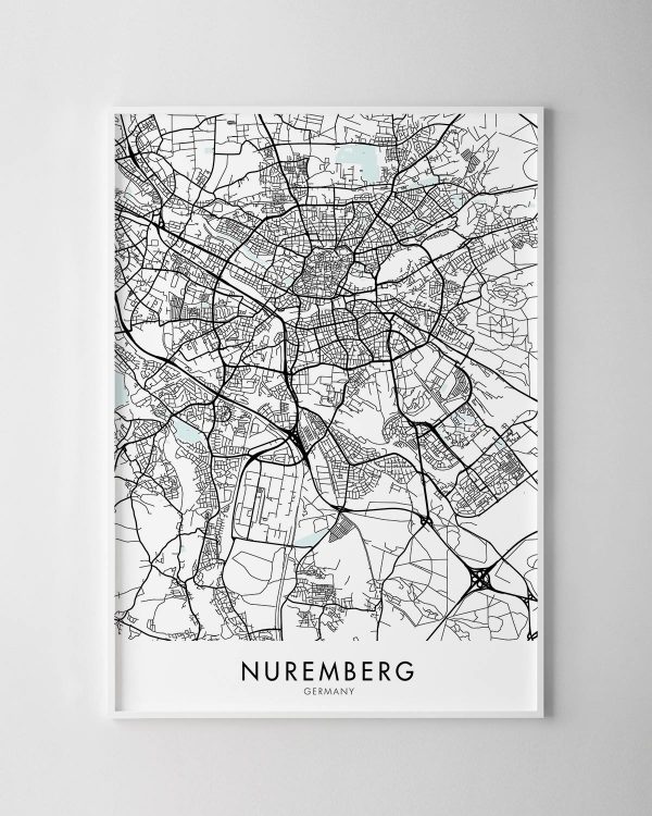 Nuremberg Map Print