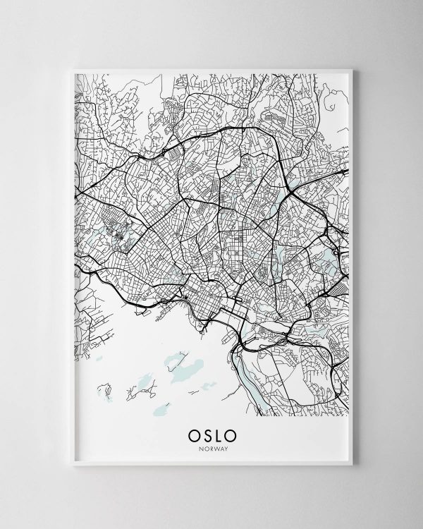 Oslo Map Print