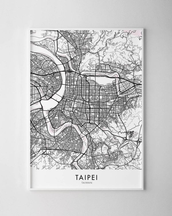 Taipei Map Print