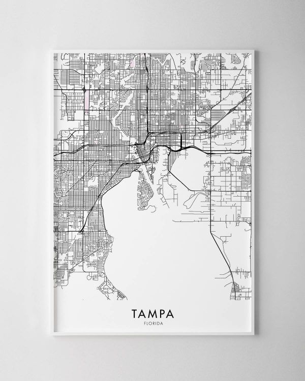 Tampa Map Print