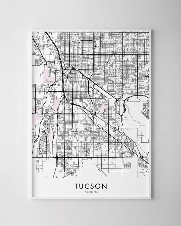 Tucson Map Print