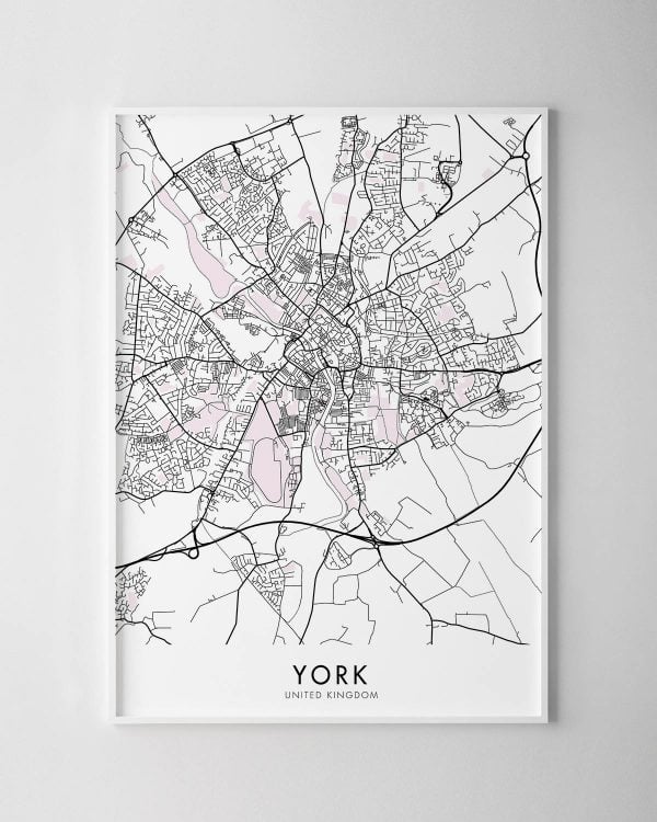 York Map Print