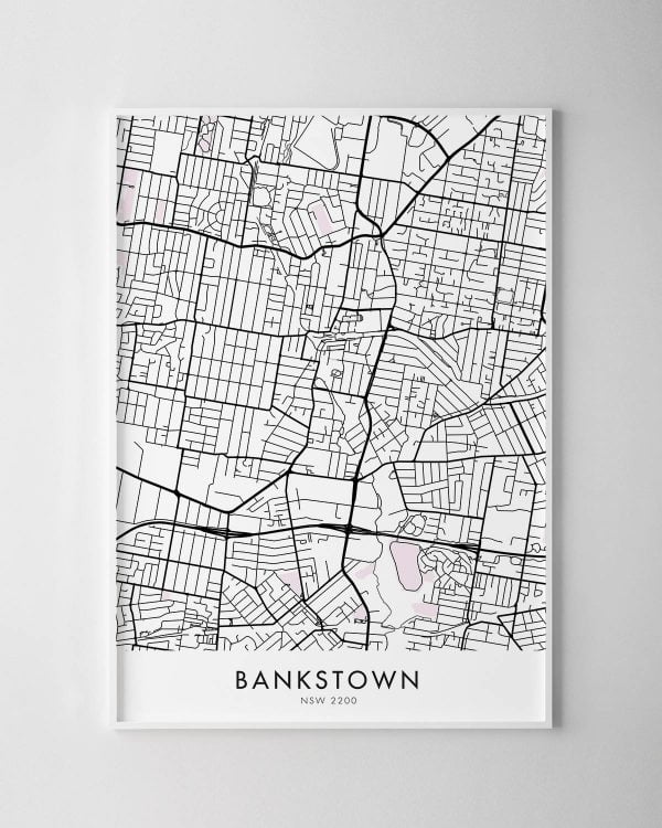 Sydney – Bankstown Map Print