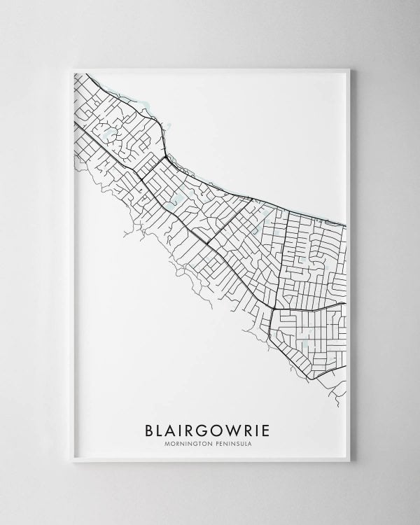 Blairgowrie Map Print