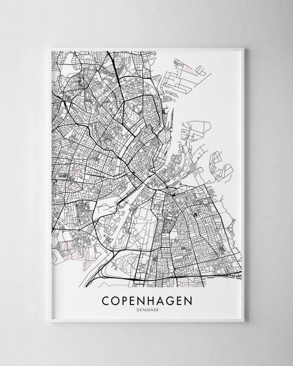 Copenhagen Map Print