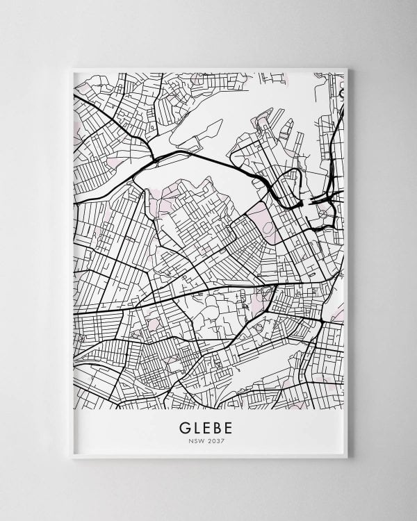 Sydney – Glebe Map Print