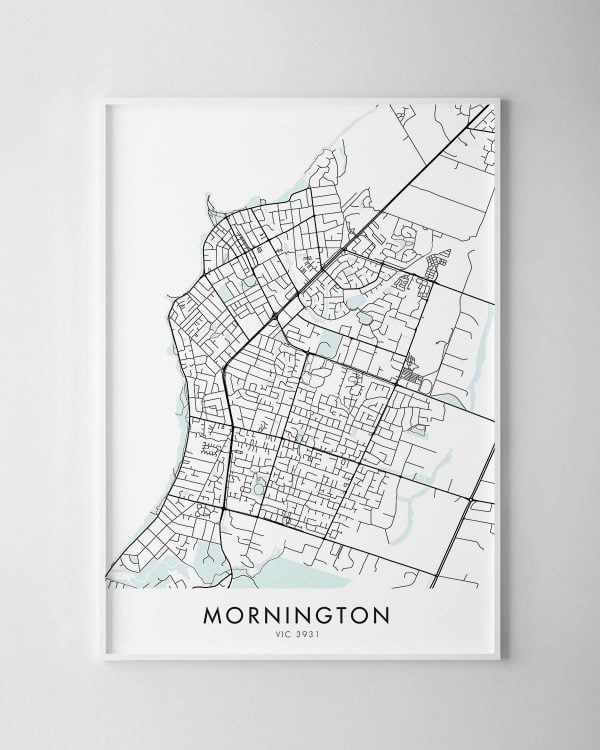 Melbourne – Mornington Map Print