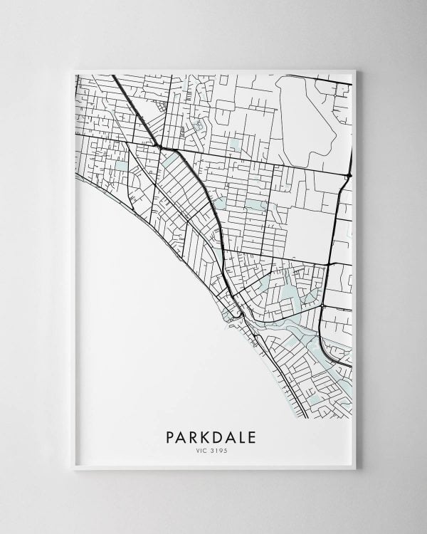 Melbourne – Parkdale Map Print